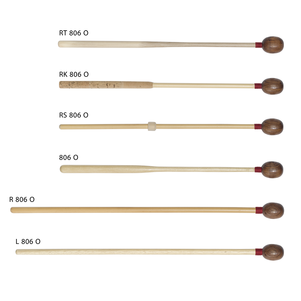 Xylophone mallets rosewood oval (806O)