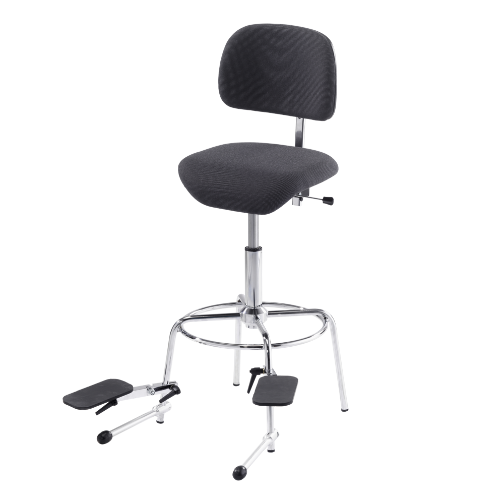 Split Saddle Stool, Twin Seat Saddle Stool, Comfortable Seat Cushion