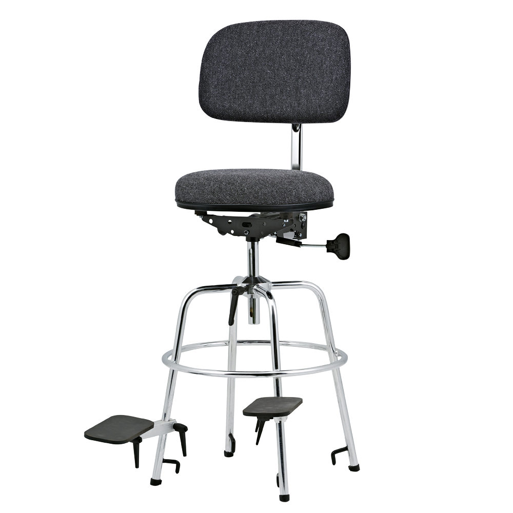 Double-bass chair, travelling modell, 2 adjustable foot Double-bass chair, travelling modell, 2 adjustable foot